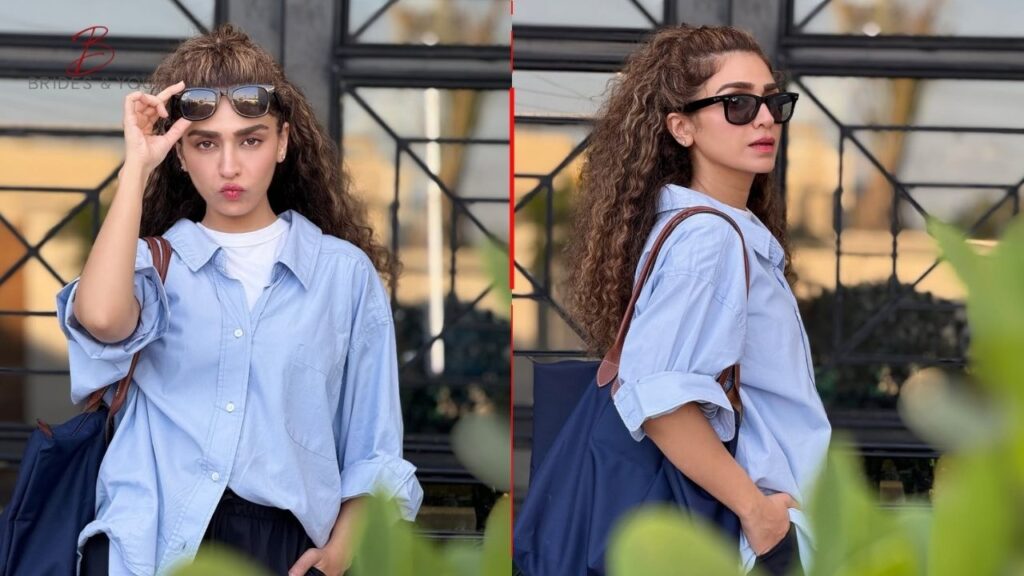 Hajra Yamin Curly Hair Video