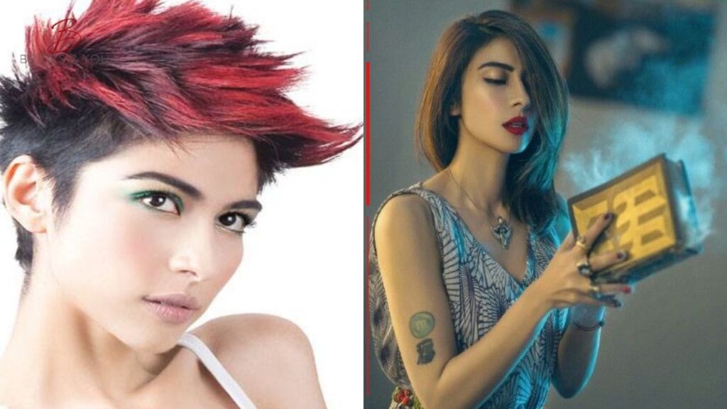 Meesha Shafi punk look