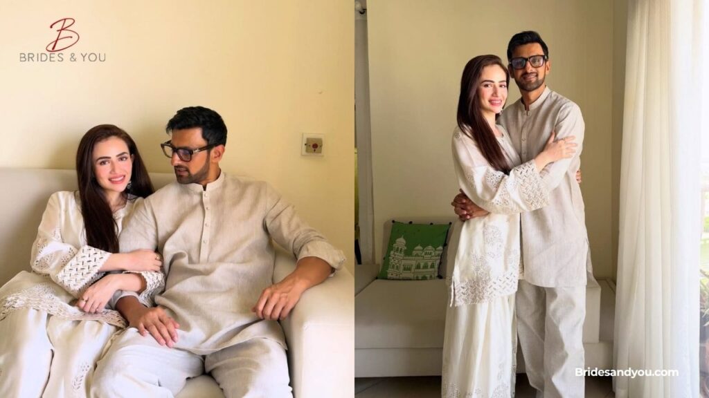 Shoaib Malik and Sana Javed Eid-ul-Adha