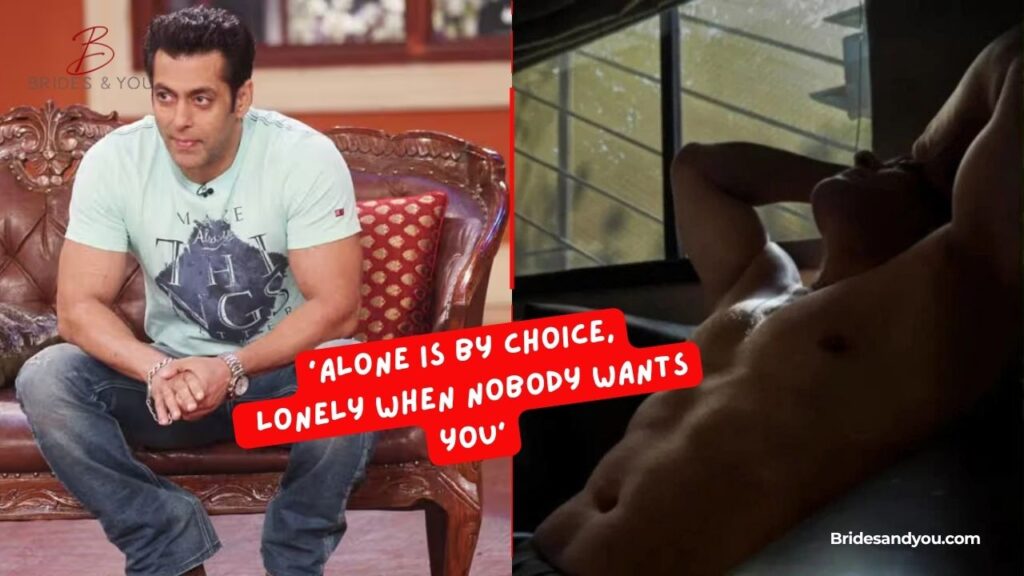 Salman Khan loneliness post