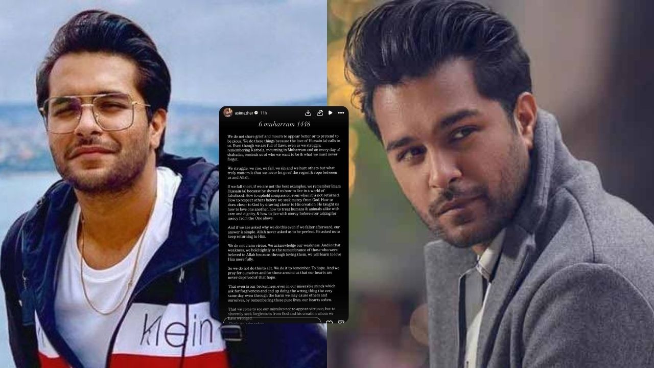 Asim Azhar Muharram Reflection