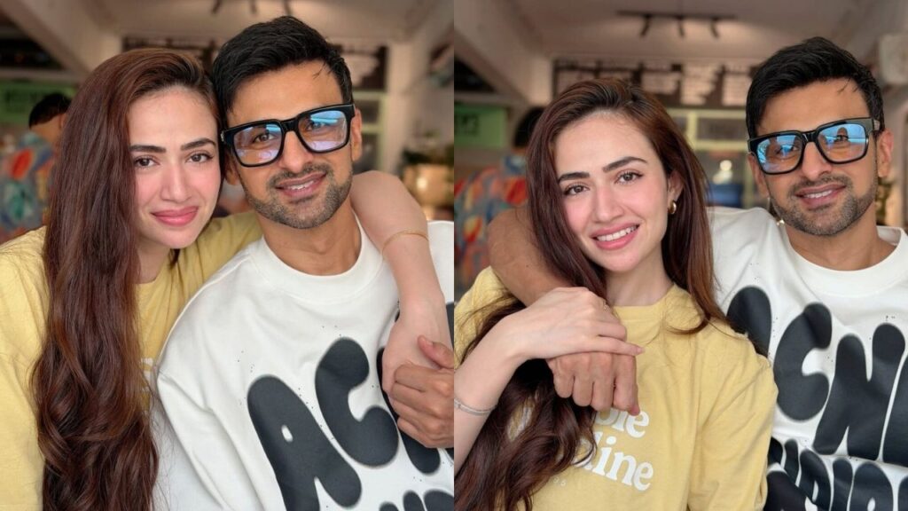 Sana Javed and Shoaib Malik Brunch Photos