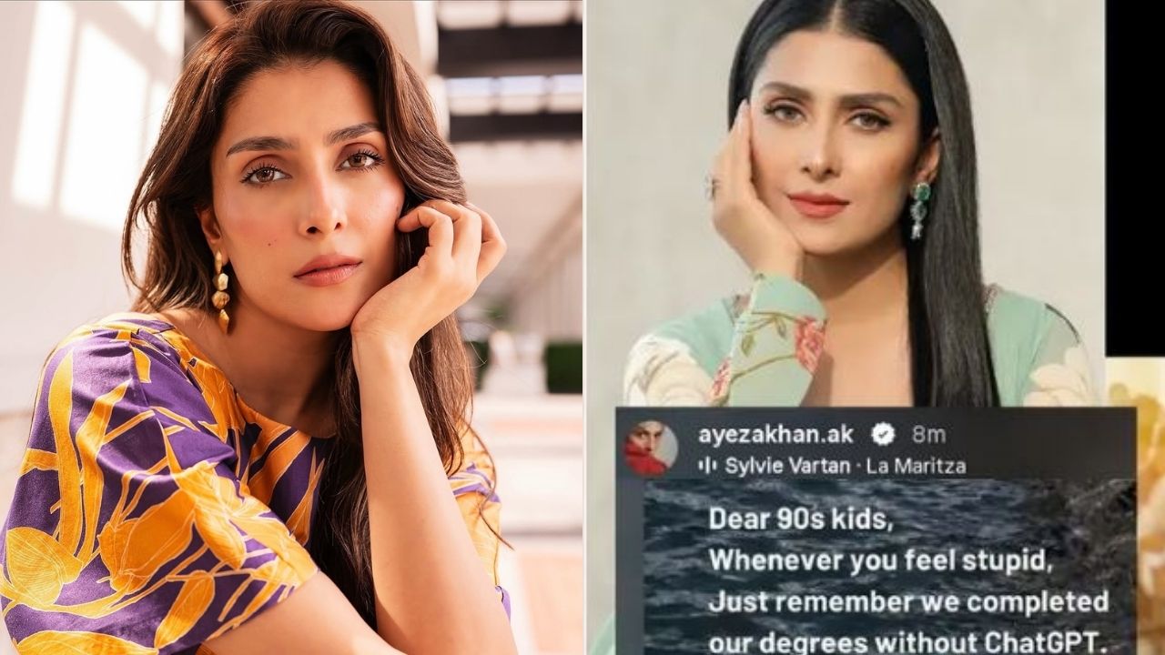 Ayeza Khan ChatGPT Joke