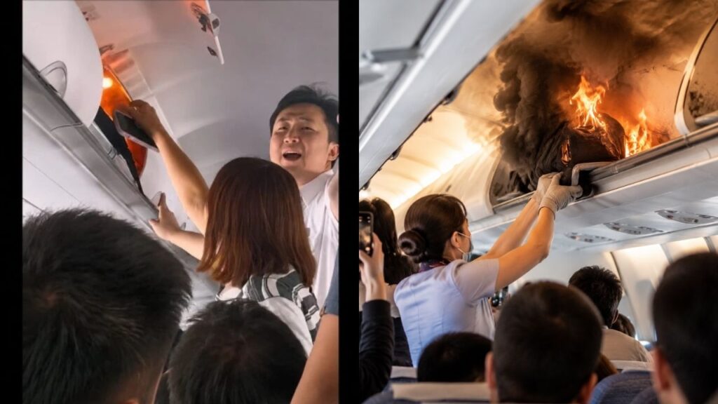 China Eastern Airlines Power Bank Fire