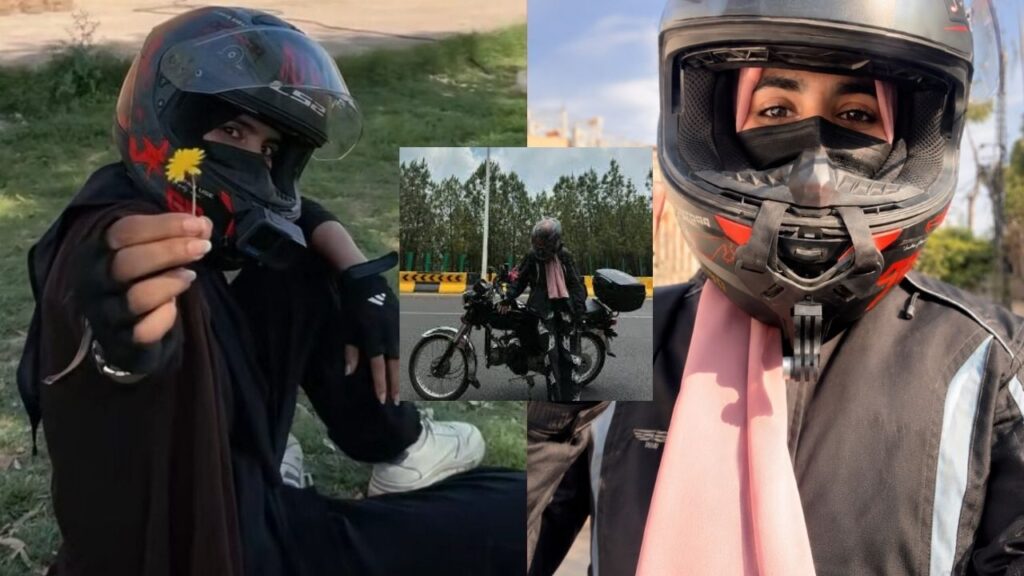 Komal Khan Bike Rider