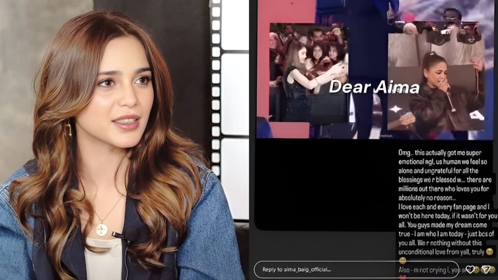 Aima Baig emotional message