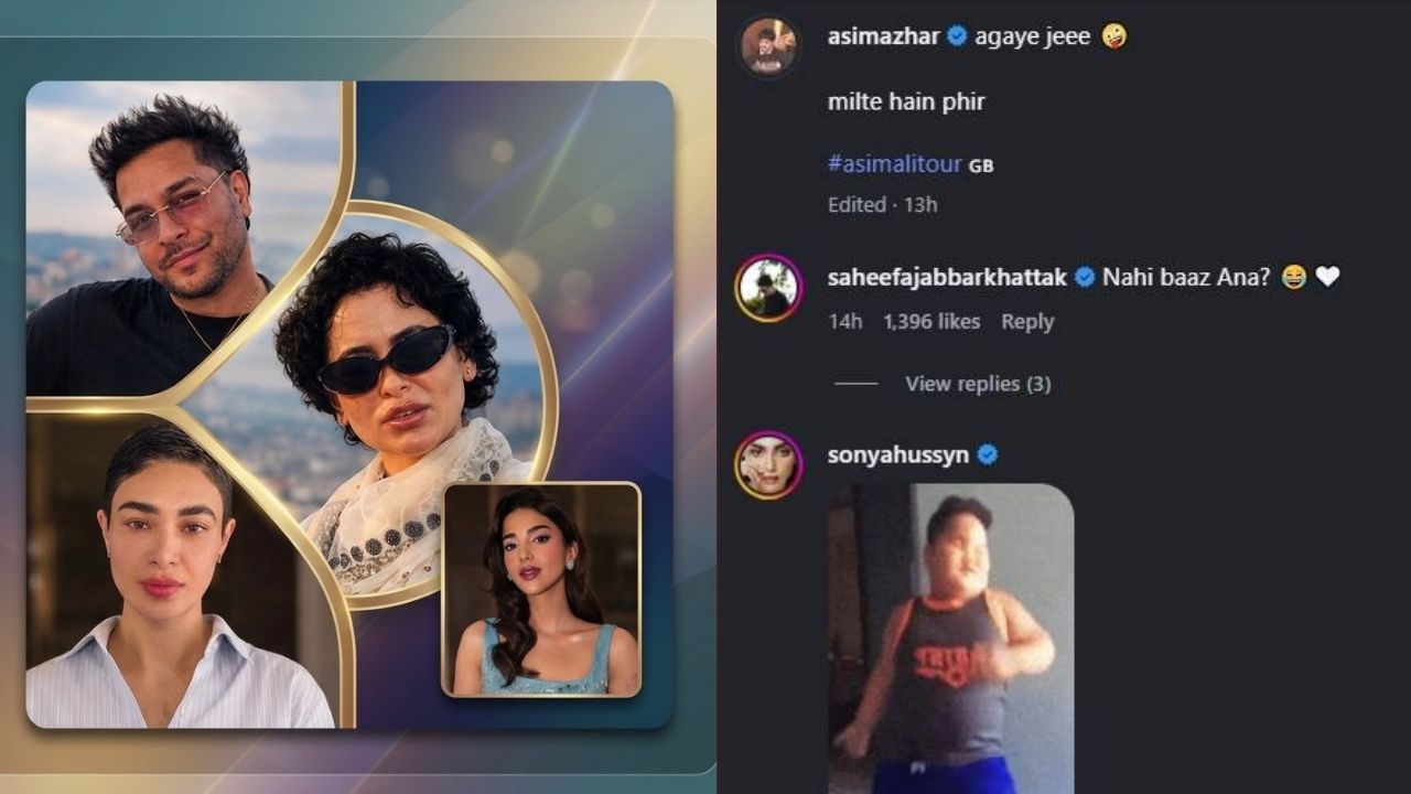 Asim Azhar Hania Aamir Pablo