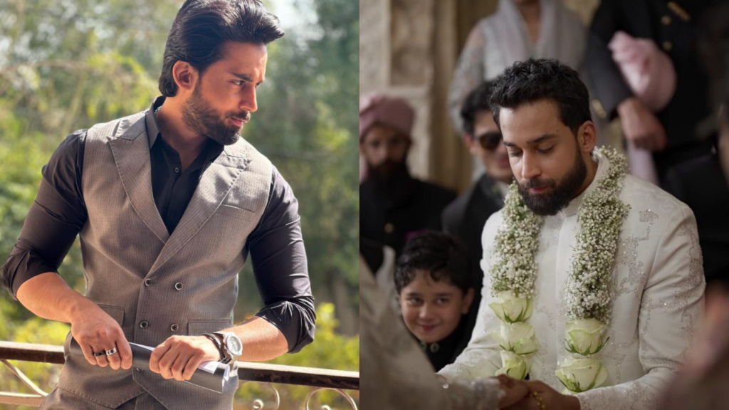Bilal Abbas Khan wedding shoot