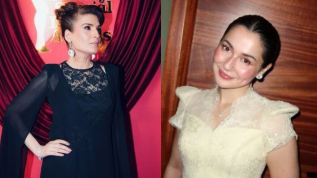 Hania Aamir and Resham