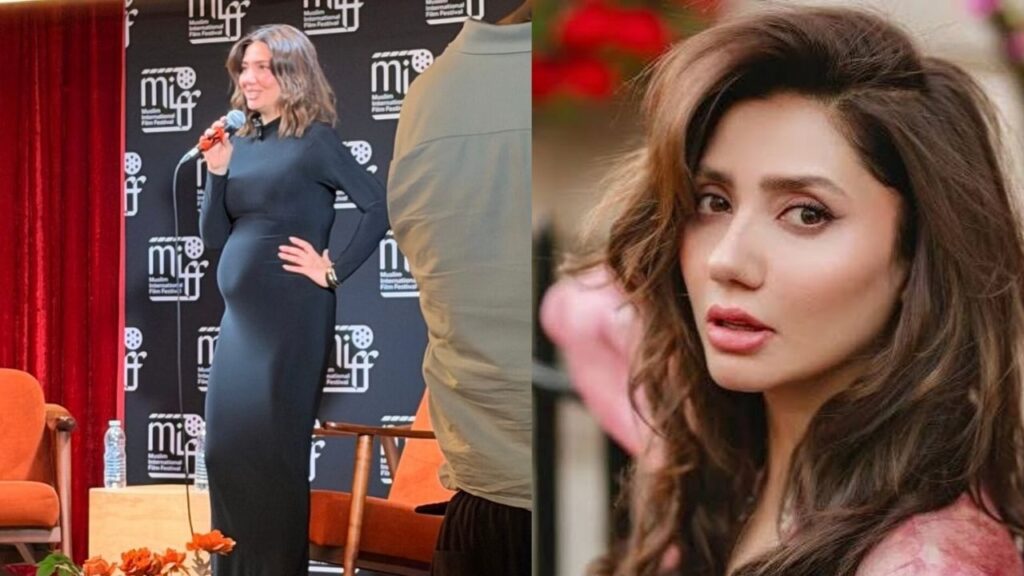Mahira Khan pregnancy look