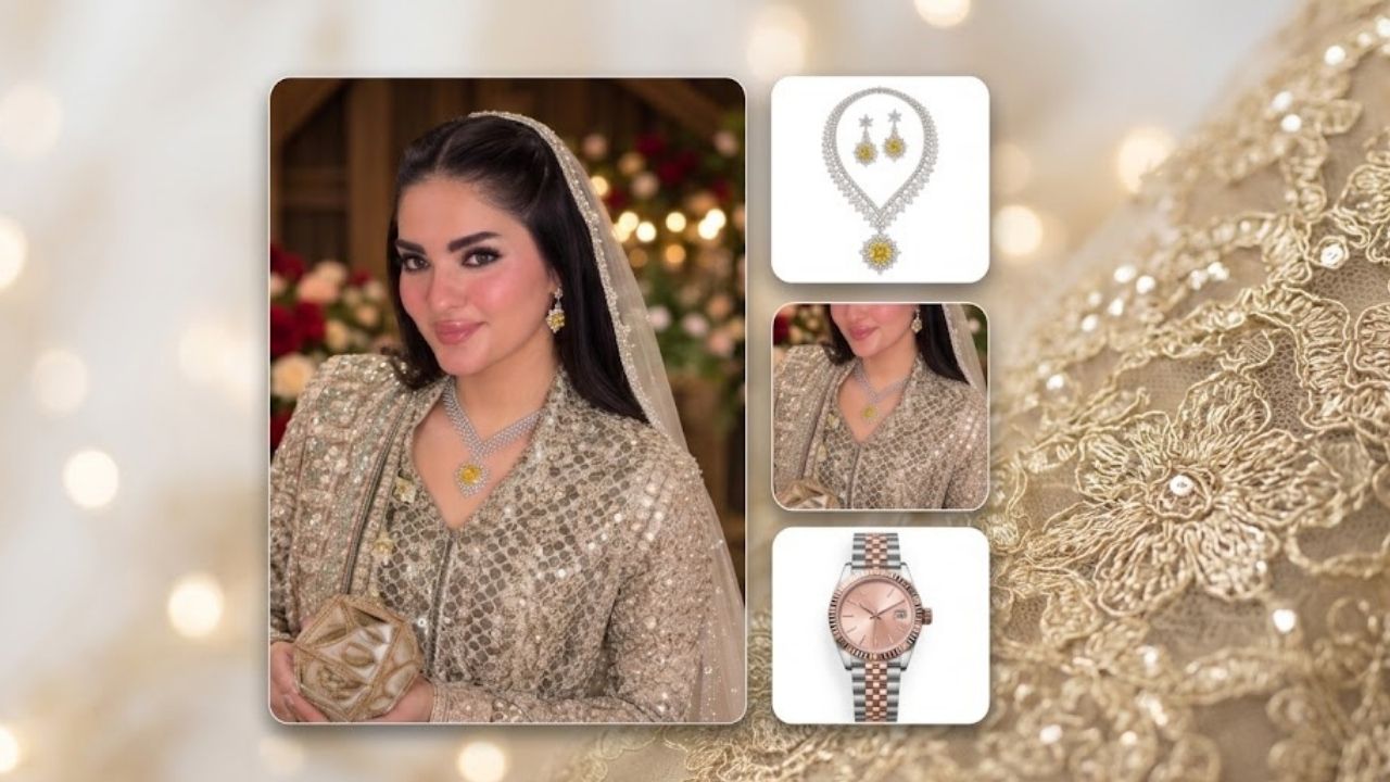 Mahnoor Safdar bridal look