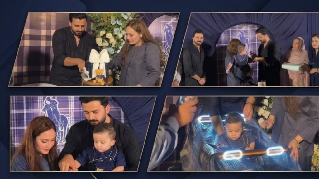 Rajab Butt son Kivan Sultan birthday