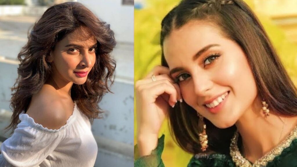 Iqra Aziz and Saba Qamar