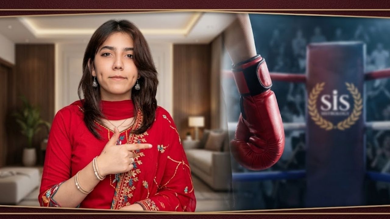 Zainab Faisal boxing match