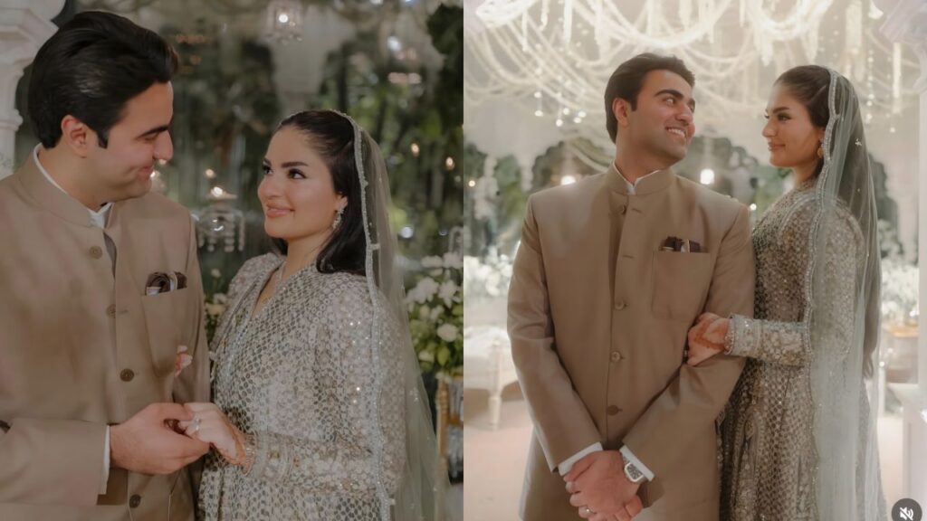 Mahnoor Safdar Nikah Look