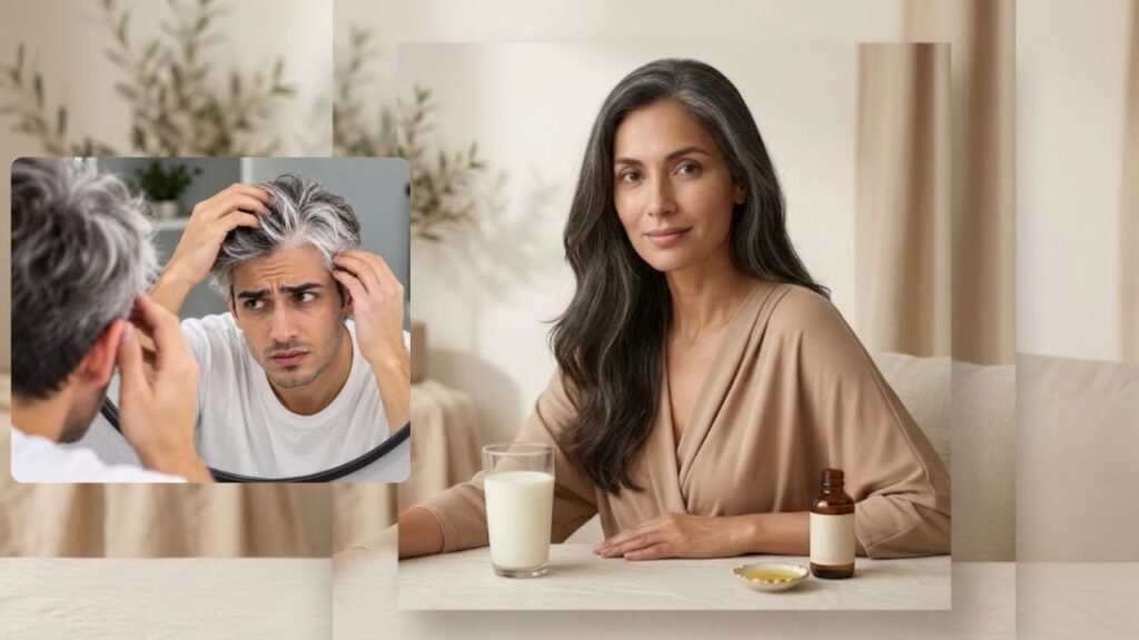 premature gray hair
