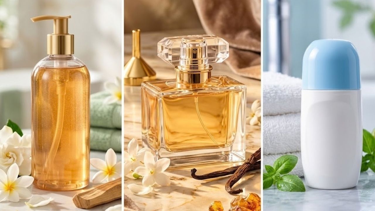 Body Mist vs Deodorant vs Perfume