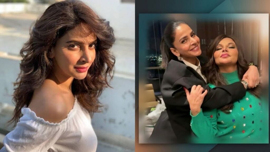 Rakhi Sawant surprises Saba Qamar