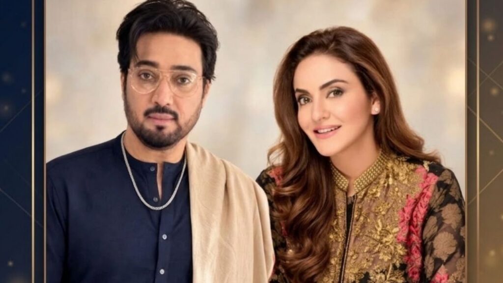 Saud Qasmi and Nadia Khan