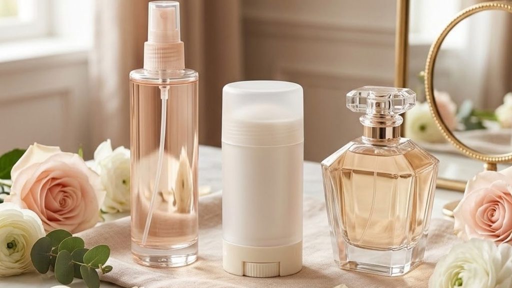 Body Mist vs Deodorant vs Perfume